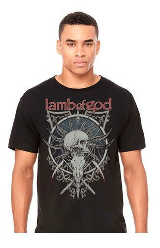 Lamb Of God - Skull - Groove Metal - Polera - Cyco