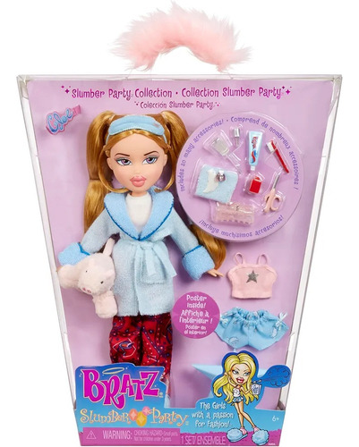 Bratz Slumber Party Fiesta De Pijamas Muñeca Cloe .