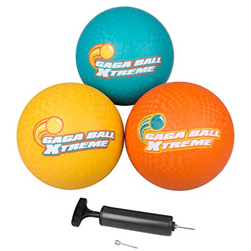 Gaga Playground Balls 3pk (8.5 Pulgadas) Bomba De Aire ...