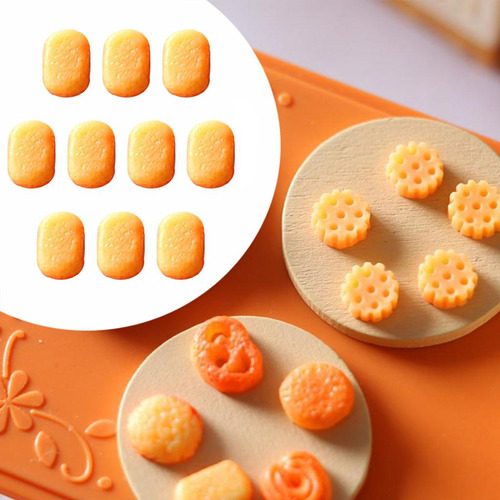 3 Accesorios De Casa De Muñecas En Miniatura Mini Comida