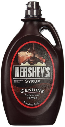Imagen 1 de 1 de Sirope De Chocolate Hersheys 6 Unidad - kg a $33332
