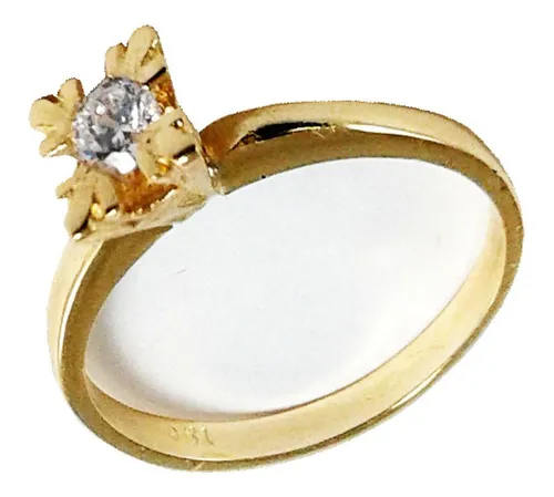 Anillo cintillo oro sales