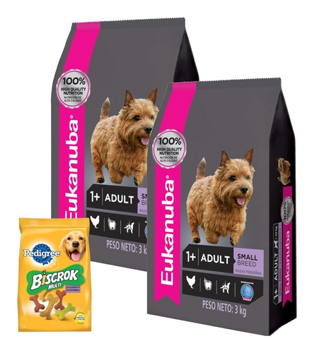 Imagen 1 de 5 de Eukanuba Adulto Raza Pequeña 6k+ Promo -ver Foto+ Envío!