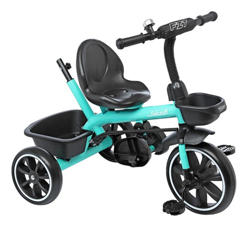 Triciclo Infantil Reforzado Manija Direccional Fit Color Verde claro