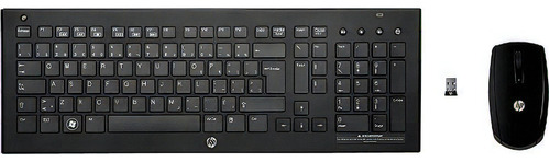 Kit de teclado y mouse inalámbrico HP QB355AA