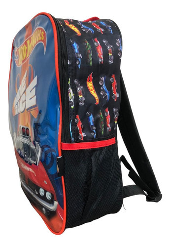 Mochila Escolar Com Alça De Costas Hot Wheels Juvenil Luxcel