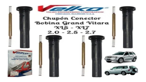 Cable Bujia Conector Chupon Grand Vitara Xl5 Xl7 2.0 2.5 2.7
