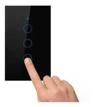 Comprar Interruptor Luz 3 Banda Táctil Tuya Smart Wifi Sin Neutro