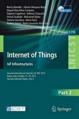 Libro Internet Of Things. Iot Infrastructures : Second In...