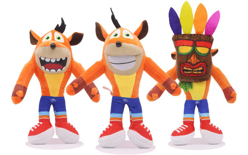 Muñeco De Peluche Infantil Crash Bandicoot Estilo 1