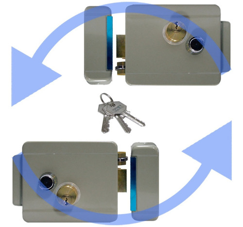 Imagen 6 de 8 de Kit Portero De Audio Frente Con 2 Interfonos Chapa Eléctrica