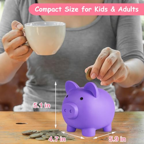 Hucha, Hucha De Plástico Irrompible, Hucha Para Niñas Y Niño