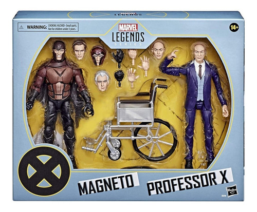 Marvel Legends Magneto Y Profesor X + Envío 