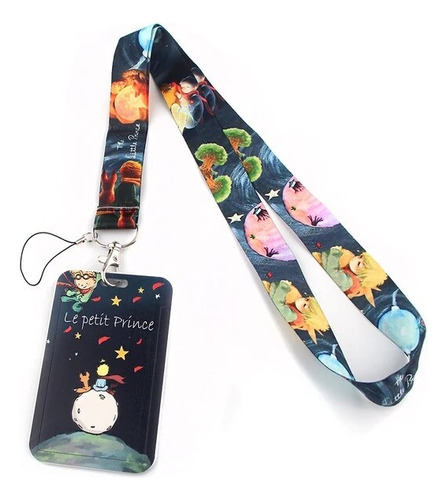 Lanyard El Principito - Cinta Colgante + Portacredencial