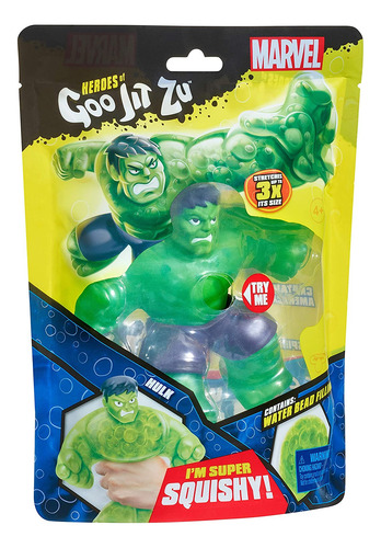 Heroes Of Goo Jit Zu Licencia Marvel Hero Pack - Hulk, Multi
