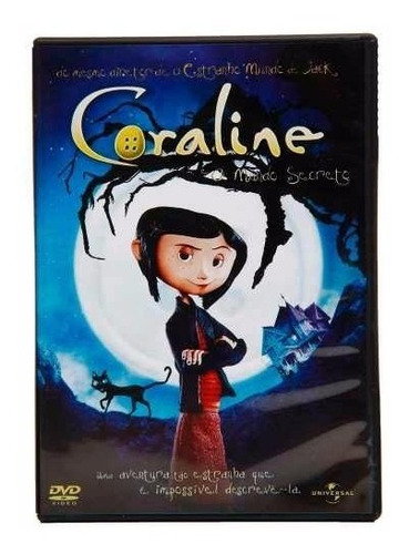 Dvd Coraline E O Mundo Secreto Original, Lacrado Frete 12,00