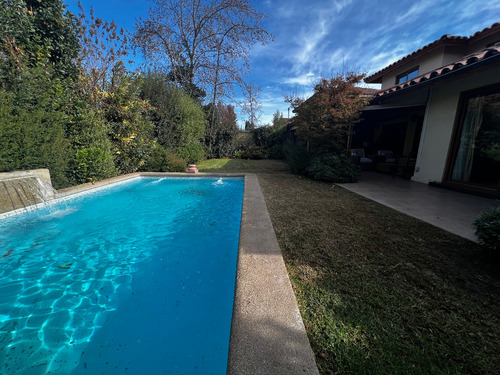 Hermosa Casa En Pie Andino-la Dehesa-seguro Condominio