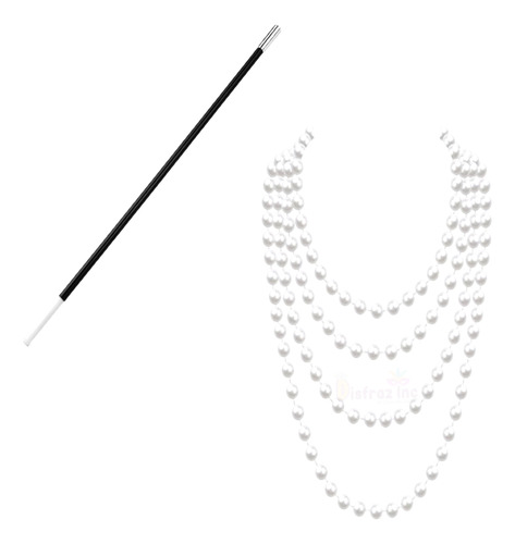Kit Charleston Can Can Accesorios Disfraz Charleston
