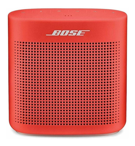 Bocina Bose SoundLink Color II portátil con bluetooth waterproof coral red 