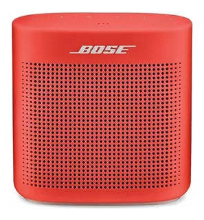 Bocina Bose SoundLink Color II portátil con bluetooth waterproof coral red