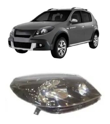 Optica Renault Sandero Stepway Fondo Negro 2012/2013/2014