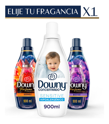 Suavizante Para Ropa Downy 900ml - Coleccion Completa