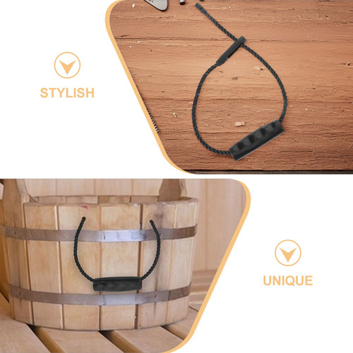 2 Pares De Correas Ergonómicas Con Mango Tipo Cuerda Para Cu