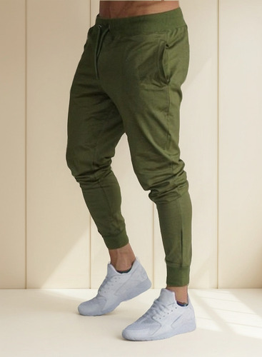 Pants Jogger Hombre Gym Slim Entubado Deportivo Moda Dep [u]