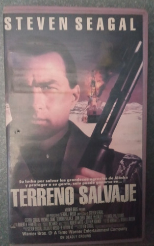 Terreno Salvaje / Steven Seagal Película Original Vhs (sub)