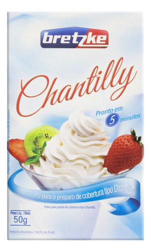 Chantilly Pó Bretzke Caixa 50g