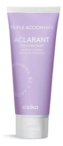 Mascarilla Facial Triple Acción Max Aclarant Esika Blanquea