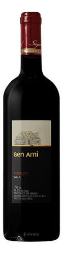 Vino Tinto Kosher Ben Ami Merlot Israel