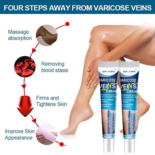 L Varicose Veins Cream Vein Ointment Nanovein Cream Against