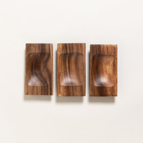 Acacia Manila Black | Copetinero | Set X 3 (cod 519035)
