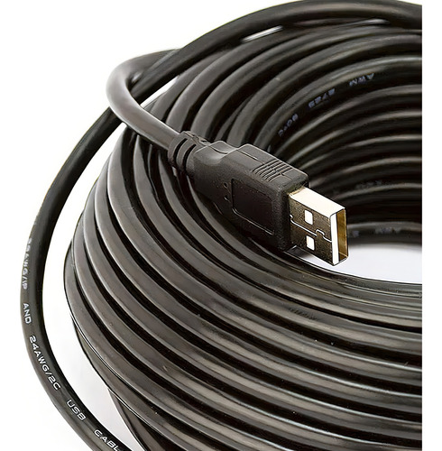 Extensão Usb Ativa 2.0 Amplificado 5m - Cirilo Cabos