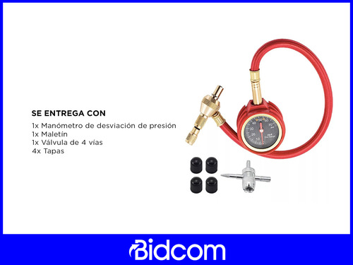 Medidor De Presión Gadnic Diseño Compacto Fácil Lectura