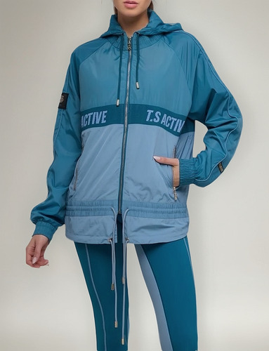 Campera Rompeviento Touche Sport Mujer Ultima Moda