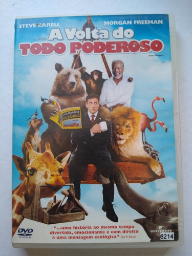 A Volta Do Todo Poderoso Com Morgan Freeman Dvd Original Usa (Usado)
