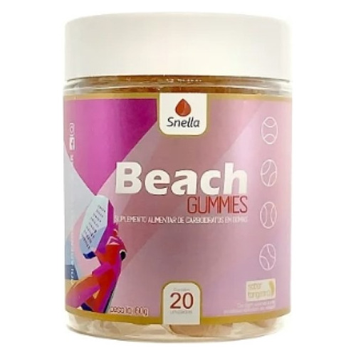 Beach Gummies - Carboidratos Em Gomas 20un Snella