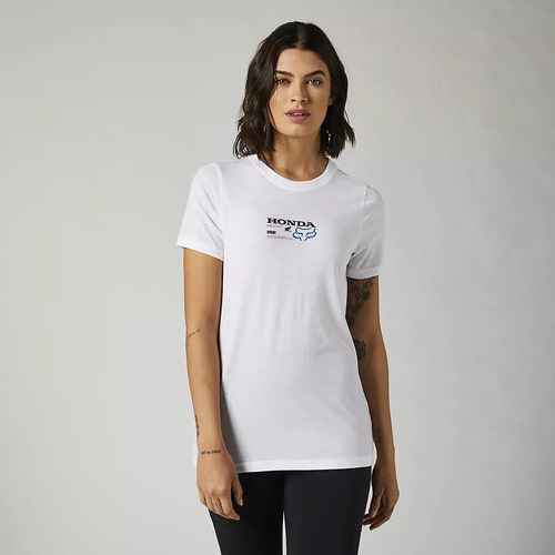 Polera Lifestyle Mujer Honda Blanco Fox-