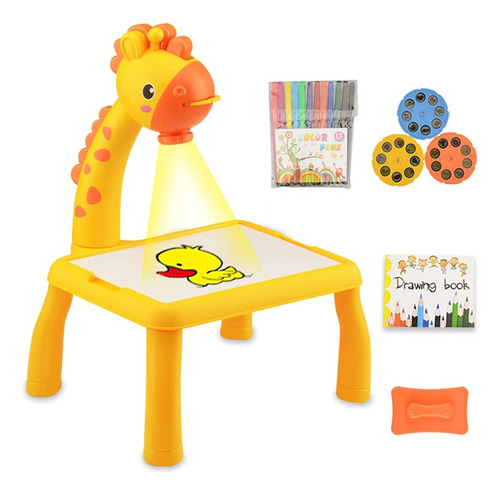 Children's Drawing Table With Educational Toys 1