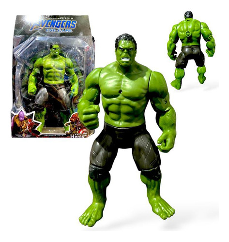 Excelente Figura Hulk Articulado Con Luz Para Niños 