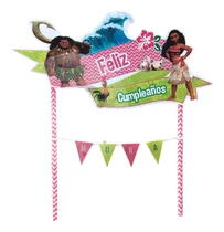 Comprar Topper Para Torta Moana Adorno Torta Personalizado Pincho