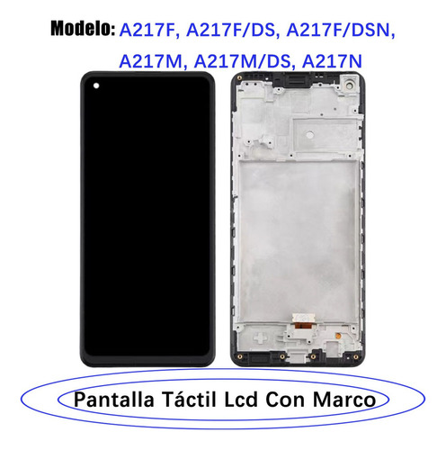 Pantalla Para Samsung A21s A217m A217f Con Marco