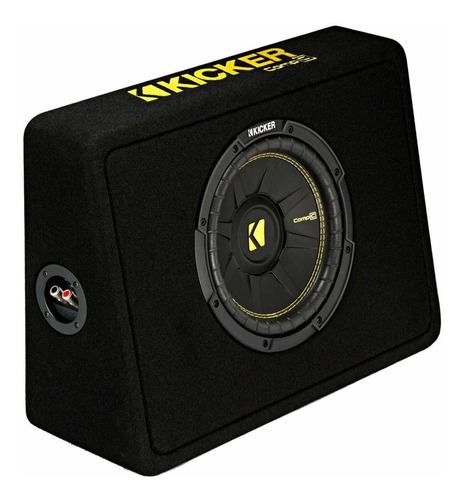 10 Compc 2 Ohm Cargado Estuche Subwoofer Poco Profundo