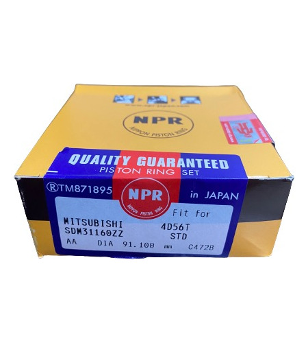 Juego De Anillos Para Mitsubishi 4d56t 91.1mm Npr Original