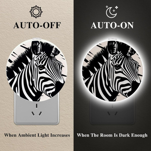 Luces Led Nocturnas Enchufables A La Pared, Paquete De 2, Re