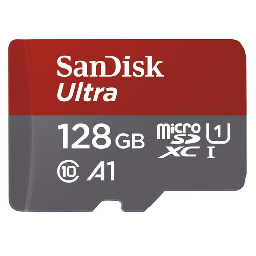 Micro Sd Sandisk Ultra 128gb Sdxc Clase10 100 Mb/s U1 A1