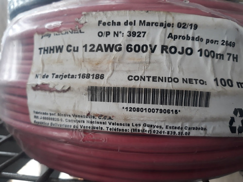 Cable De Aluminio 6