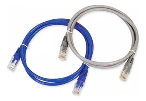 Cable De Red Utp Patch Cord Qpcom Cat5e Certificado 1 Metro